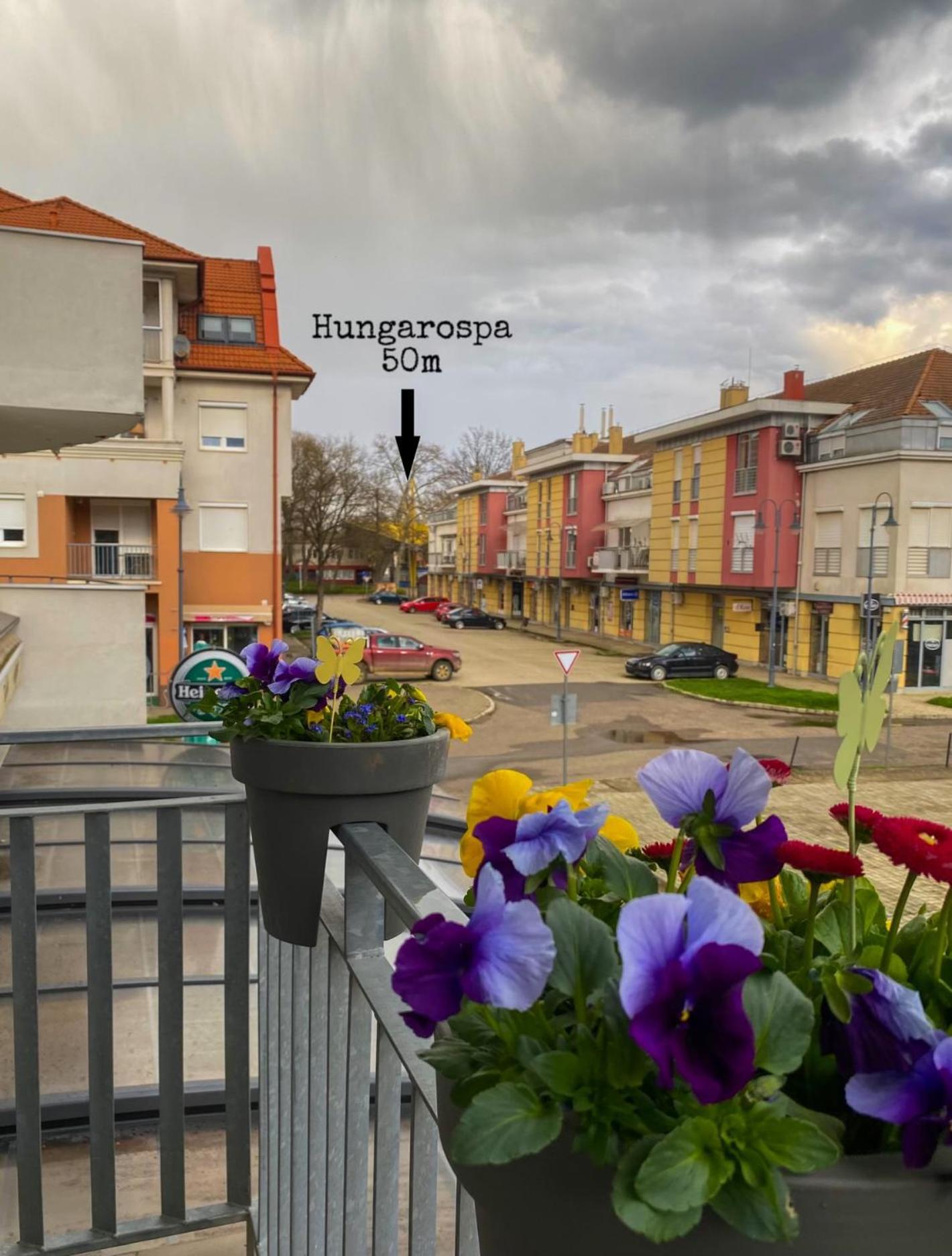 Apartamento Happy Seasons Szoboszlo Hajdúszoboszló Exterior foto